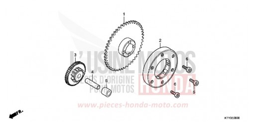 EMBRAYAGE DE DEMARRAGE CBR125RD de 2013
